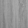 Banco zapatero madera contrachapada gris Sonoma 103x30x55 cm