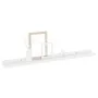 Wandregale 2 Einheiten weiß glänzend 80x9x3 cm von vidaXL, Regale und Regale - Ref: Foro24-326650, Preis: 23,75 €, Rabatt: %