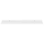 Wandregale 2 Einheiten weiß glänzend 80x9x3 cm von vidaXL, Regale und Regale - Ref: Foro24-326650, Preis: 23,96 €, Rabatt: %