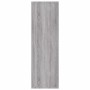 Estantería/Aparador madera contrachapada gris Sonoma 50x25x80cm