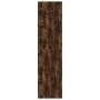 Armario madera contrachapada color roble ahumado 100x50x200 cm