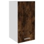 Armario colgante "Lyon" roble ahumado 29,5x31x60 cm madera de
