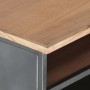 Solid gray acacia wood coffee table 90x50x35 cm by vidaXL, Coffee table - Ref: Foro24-323500, Price: 158,99 €, Discount: %