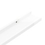 Estantes de pared 4 unidades blanco brillo 40x9x3 cm de vidaXL, Estantes y estanterías - Ref: Foro24-326653, Precio: 27,65 €,...