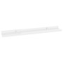 Wandregale 4 Einheiten weiß glänzend 60x9x3 cm von vidaXL, Regale und Regale - Ref: Foro24-326654, Preis: 32,57 €, Rabatt: %