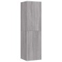 Mueble para TV de pared gris Sonoma 30,5x30x110 cm