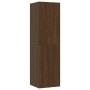 Mueble para TV de pared color roble marrón 30,5x30x110 cm