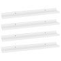 Wandregale 4 Einheiten weiß 60x9x3 cm von vidaXL, Regale und Regale - Ref: Foro24-326661, Preis: 31,02 €, Rabatt: %