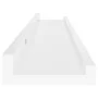 Wall shelves 4 units white 60x9x3 cm by vidaXL, Shelves and shelves - Ref: Foro24-326661, Price: 30,48 €, Discount: %