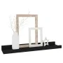 Wandregale 4 Einheiten schwarz 40x9x3 cm von vidaXL, Regale und Regale - Ref: Foro24-326667, Preis: 34,49 €, Rabatt: %
