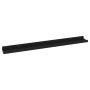 Wall shelves 4 units black 80x9x3 cm by vidaXL, Shelves and shelves - Ref: Foro24-326669, Price: 45,47 €, Discount: %