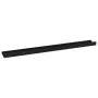 Wall shelves 4 units black 80x9x3 cm by vidaXL, Shelves and shelves - Ref: Foro24-326669, Price: 46,14 €, Discount: %