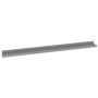 Wandregale 2 Einheiten grau 100x9x3 cm von vidaXL, Regale und Regale - Ref: Foro24-326672, Preis: 28,64 €, Rabatt: %
