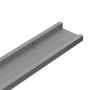 Wandregale 2 Einheiten grau 100x9x3 cm von vidaXL, Regale und Regale - Ref: Foro24-326672, Preis: 28,64 €, Rabatt: %
