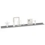 Wall shelves 2 units gray 115x9x3 cm by vidaXL, Shelves and shelves - Ref: Foro24-326673, Price: 33,21 €, Discount: %