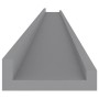 Estantes de pared 2 unidades gris 115x9x3 cm de vidaXL, Estantes y estanterías - Ref: Foro24-326673, Precio: 33,89 €, Descuen...