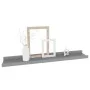 Estantes de pared 4 unidades gris 60x9x3 cm de vidaXL, Estantes y estanterías - Ref: Foro24-326675, Precio: 32,82 €, Descuent...