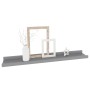 Wandregale 4 Einheiten grau 60x9x3 cm von vidaXL, Regale und Regale - Ref: Foro24-326675, Preis: 33,47 €, Rabatt: %