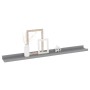 Wandregale 4 Einheiten grau 80x9x3 cm von vidaXL, Regale und Regale - Ref: Foro24-326676, Preis: 28,64 €, Rabatt: %