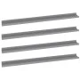 Wall shelves 4 units gray 100x9x3 cm by vidaXL, Shelves and shelves - Ref: Foro24-326677, Price: 33,02 €, Discount: %