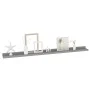 Wall shelves 4 units gray 100x9x3 cm by vidaXL, Shelves and shelves - Ref: Foro24-326677, Price: 33,02 €, Discount: %