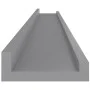 Wall shelves 4 units gray 100x9x3 cm by vidaXL, Shelves and shelves - Ref: Foro24-326677, Price: 33,02 €, Discount: %