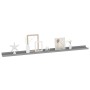 Wall shelves 4 units gray 115x9x3 cm by vidaXL, Shelves and shelves - Ref: Foro24-326678, Price: 38,14 €, Discount: %