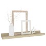 Wall shelves 2 units Sonoma oak color 40x9x3 cm by vidaXL, Shelves and shelves - Ref: Foro24-326679, Price: 17,84 €, Discount: %