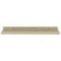 Wall shelves 2 units Sonoma oak color 40x9x3 cm by vidaXL, Shelves and shelves - Ref: Foro24-326679, Price: 17,48 €, Discount: %