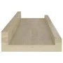Wall shelves 2 units Sonoma oak color 40x9x3 cm by vidaXL, Shelves and shelves - Ref: Foro24-326679, Price: 17,48 €, Discount: %