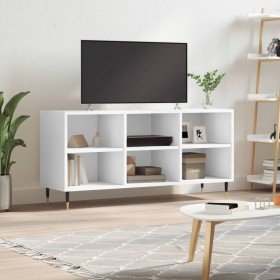 Mueble de TV madera de ingeniería blanco 103,5x30x50 cm en Muebles TV | Comprar online en Foro24