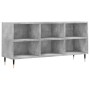 Mueble de TV madera de ingeniería gris hormigón 103,5x30x50 cm en Muebles TV | Comprar online en Foro24