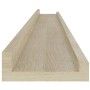 Wandregale 2 Einheiten Sonoma-Eiche 100x9x3 cm von vidaXL, Regale und Regale - Ref: Foro24-326682, Preis: 30,43 €, Rabatt: %