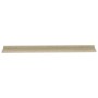 Estantes de pared 2 unidades roble Sonoma 115x9x3 cm de vidaXL, Estantes y estanterías - Ref: Foro24-326683, Precio: 33,89 €,...