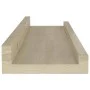 Wall shelves 4 units Sonoma oak 40x9x3 cm by vidaXL, Shelves and shelves - Ref: Foro24-326684, Price: 24,61 €, Discount: %