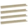 Wandregale 4 Einheiten Sonoma Eiche 60x9x3 cm von vidaXL, Regale und Regale - Ref: Foro24-326685, Preis: 35,56 €, Rabatt: %