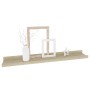 Wandregale 4 Einheiten Sonoma Eiche 60x9x3 cm von vidaXL, Regale und Regale - Ref: Foro24-326685, Preis: 36,31 €, Rabatt: %