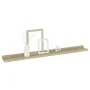 Estantes de pared 4 unidades roble Sonoma 80x9x3 cm de vidaXL, Estantes y estanterías - Ref: Foro24-326686, Precio: 40,22 €, ...