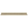 Estantes de pared 4 unidades roble Sonoma 80x9x3 cm de vidaXL, Estantes y estanterías - Ref: Foro24-326686, Precio: 41,01 €, ...