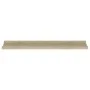 Estantes de pared 4 unidades roble Sonoma 80x9x3 cm de vidaXL, Estantes y estanterías - Ref: Foro24-326686, Precio: 40,22 €, ...