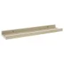Wall shelves 2 units white and Sonoma oak 40x9x3 cm by vidaXL, Shelves and shelves - Ref: Foro24-326689, Price: 17,98 €, Disc...