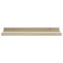 Wall shelves 2 units white and Sonoma oak 40x9x3 cm by vidaXL, Shelves and shelves - Ref: Foro24-326689, Price: 18,37 €, Disc...