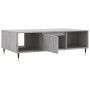 Mesa de centro madera de ingeniería gris Sonoma 104x60x35 cm