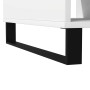 Mesa de centro madera de ingeniería blanco 104x60x35 cm