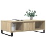Mesa de centro madera de ingeniería roble Sonoma 104x60x35 cm