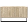 Mesa de centro madera de ingeniería roble Sonoma 104x60x35 cm