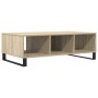 Mesa de centro madera de ingeniería roble Sonoma 104x60x35 cm