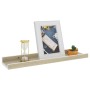 Wandregale 4 Einheiten Weiß und Sonoma-Eiche 40x9x3 cm von vidaXL, Regale und Regale - Ref: Foro24-326694, Preis: 26,15 €, Ra...