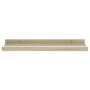 Wall shelves 4 units white and Sonoma oak 40x9x3 cm by vidaXL, Shelves and shelves - Ref: Foro24-326694, Price: 26,15 €, Disc...