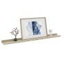 Wandregale 4 Einheiten Weiß und Sonoma-Eiche 80x9x3 cm von vidaXL, Regale und Regale - Ref: Foro24-326696, Preis: 38,72 €, Ra...